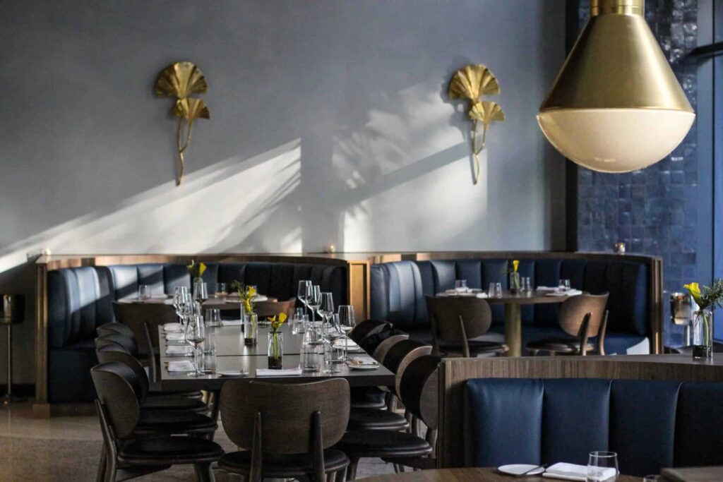 Brasserie Laurel dining room