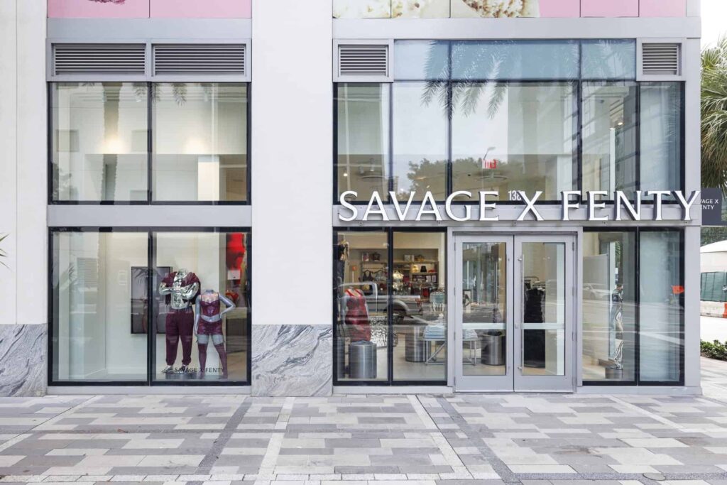 Savage X Fenty Miami Worldcenter storefron