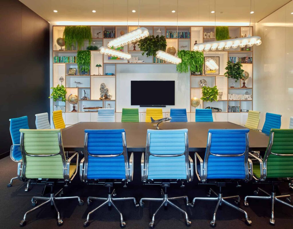 societyM meeting room at citizenM Miami Worldcenter Hotel
