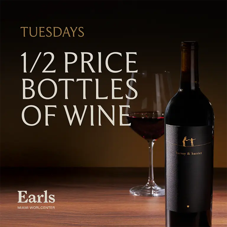 Wine Tuesday at Earls Kitchen + Bar