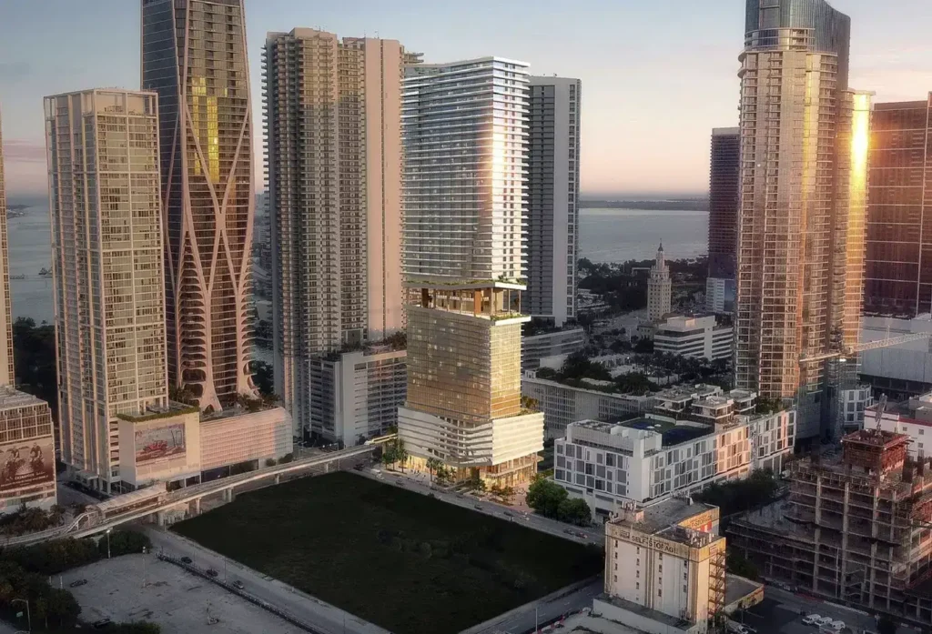 Rendering of the project from when it was proposed in 2024 (City of Miami)